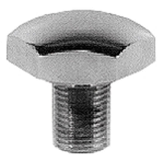 V-FACTOR Wide Glide Fork Parts — Chrome Plated Fork Tube Upper Bracket Bolt — 36607