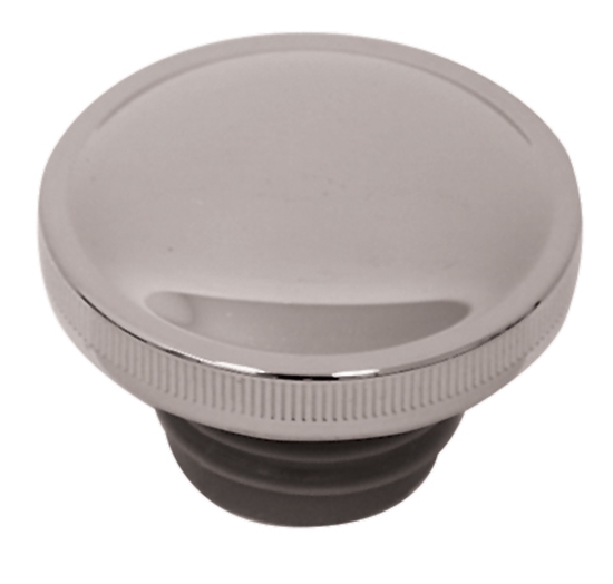 V-FACTOR Gas Caps — Chrome Plated Vented Cap — 80019