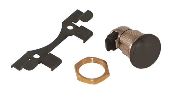 V-FACTOR Black Fuel Door Keyless Quick-Release Knob — 80687