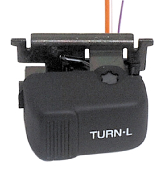 V-FACTOR Handlebar Switches — Black Left Turn Switch with white lettering — 15129