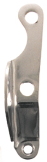 V-FACTOR Jiffy Stand Spring Mounting Plate — Chrome Plated Plate — 23223