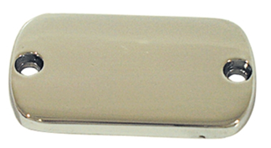 V-FACTOR Front Master Cylinder Reservoir Covers — Chrome Plated Smooth Cover — 45405