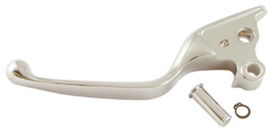 V-FACTOR Wide Blade Power Grip Hand Levers — One Chrome Plated Standard wide blade lever for Clutch use — 43055