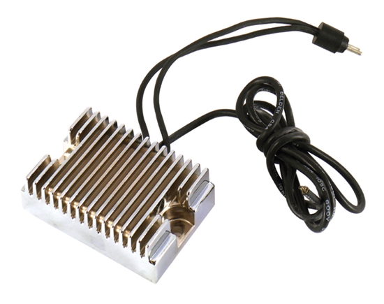 V-FACTOR Electronic Regulator/Rectifier — Chrome Plated, 22 amps — 16273