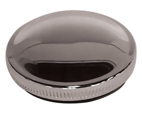 V-FACTOR Oe Style Gas Caps Late 1973/1982 — Chrome Plated Vented Cap — 80022
