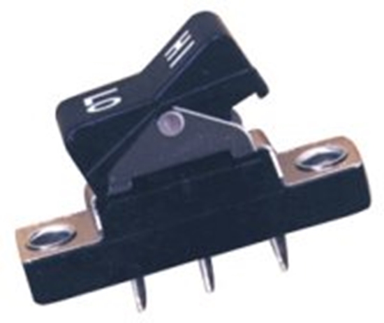 V-FACTOR Chrome High/Low Rocker Switch — 15115