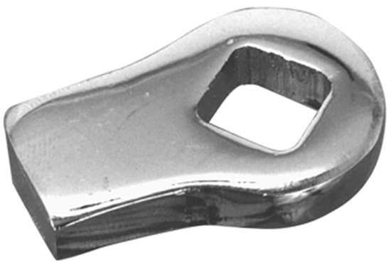 V-FACTOR Jiffy Stand Leg Stop — Chrome Plated Stop — 23207