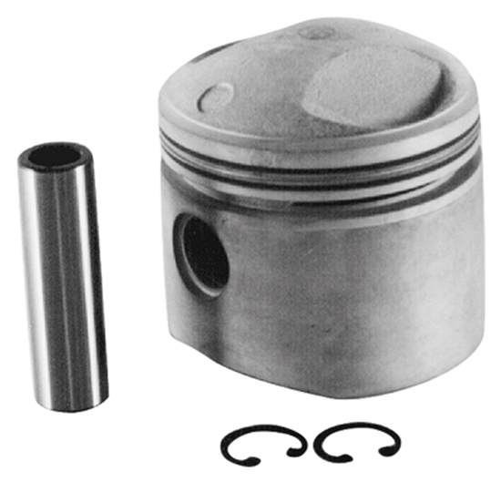 V-FACTOR 74ci Panhead/Shovelhead Piston — +.010 Inch, 8.5:1 — 62109