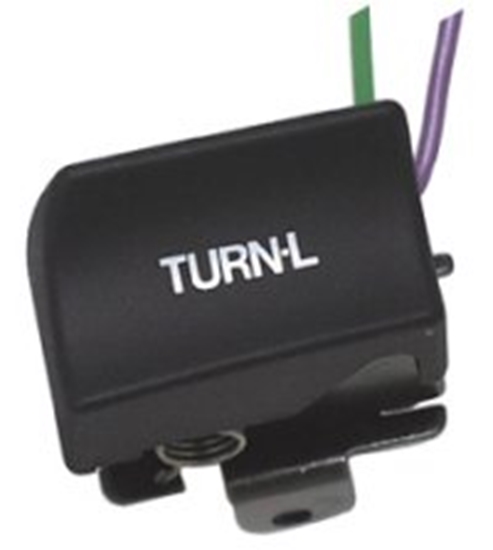 V-FACTOR Handlebar Switches — Black Left Turn Signal Switch — 15107