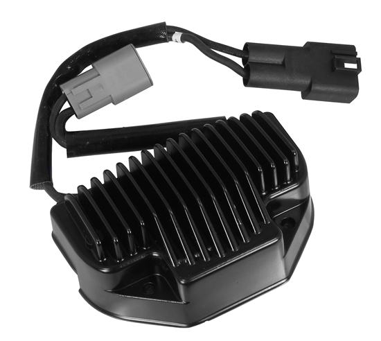 V-FACTOR Electronic Regulator/Rectifier — Black Anodized, 38 amps — 16279