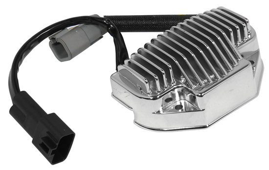 V-FACTOR Electronic Regulator/Rectifier — Chrome Plated, 38 amps — 16280