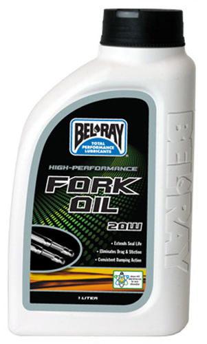 BEL-RAY High-Performance Fork Oil 20W 1L (Sold Each)