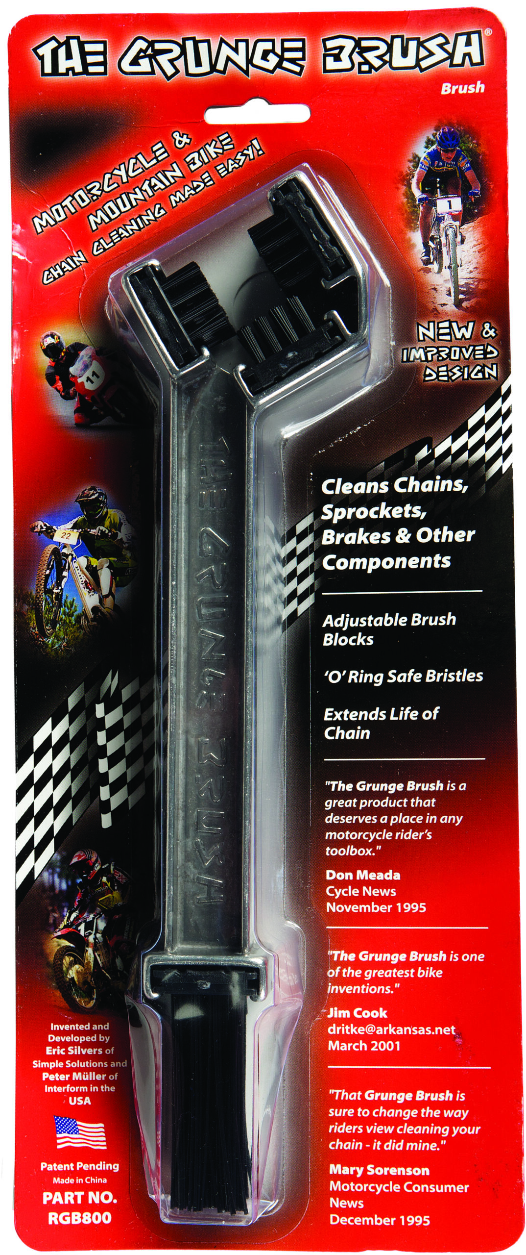 GRUNGE BRUSH Aluminum Grunge Brush — AGB888