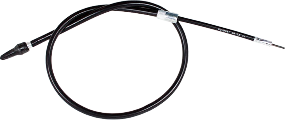 MOTION PRO Black Vinyl Speedometer Cable — 03-0161
