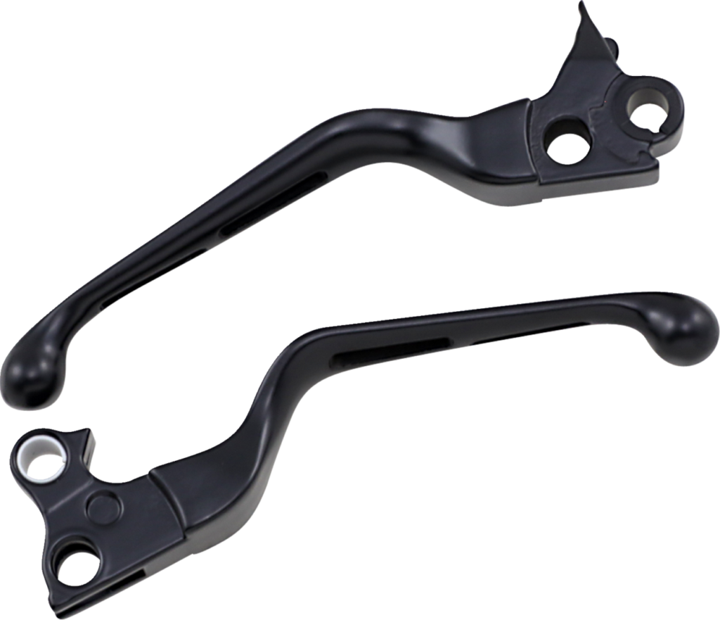 Drag Specialties Slotted Wide Blade Lever Set - Black