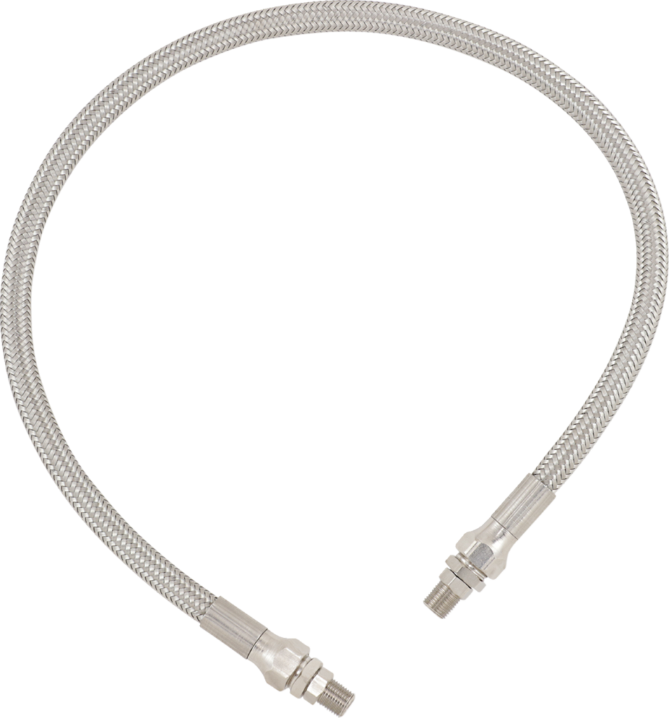 Drag Specialties Universal Oil Line - Stainless Steel - 24"
