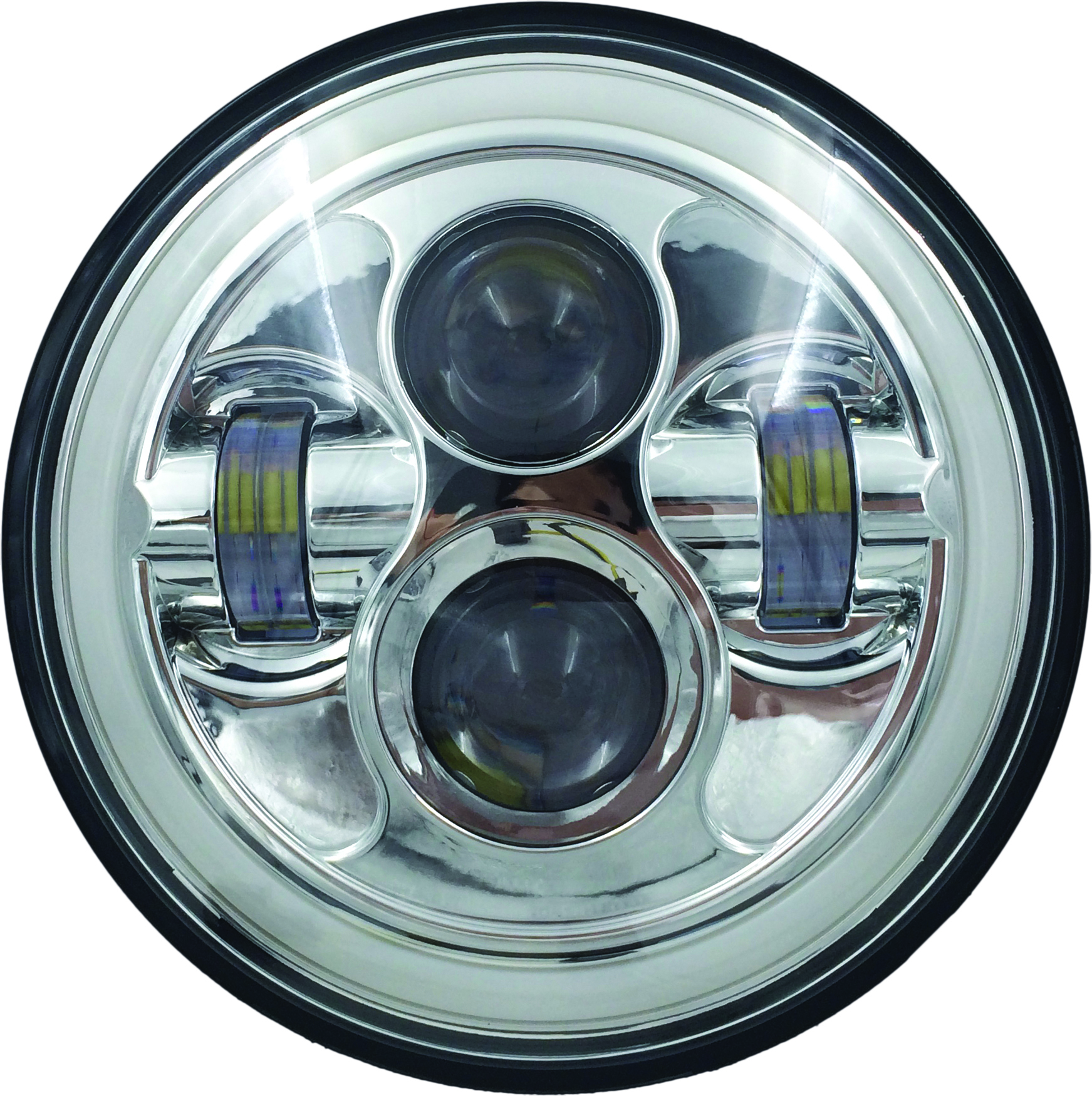 PATHFINDER High Definition 7" LED Headlig Full Halo Chrome