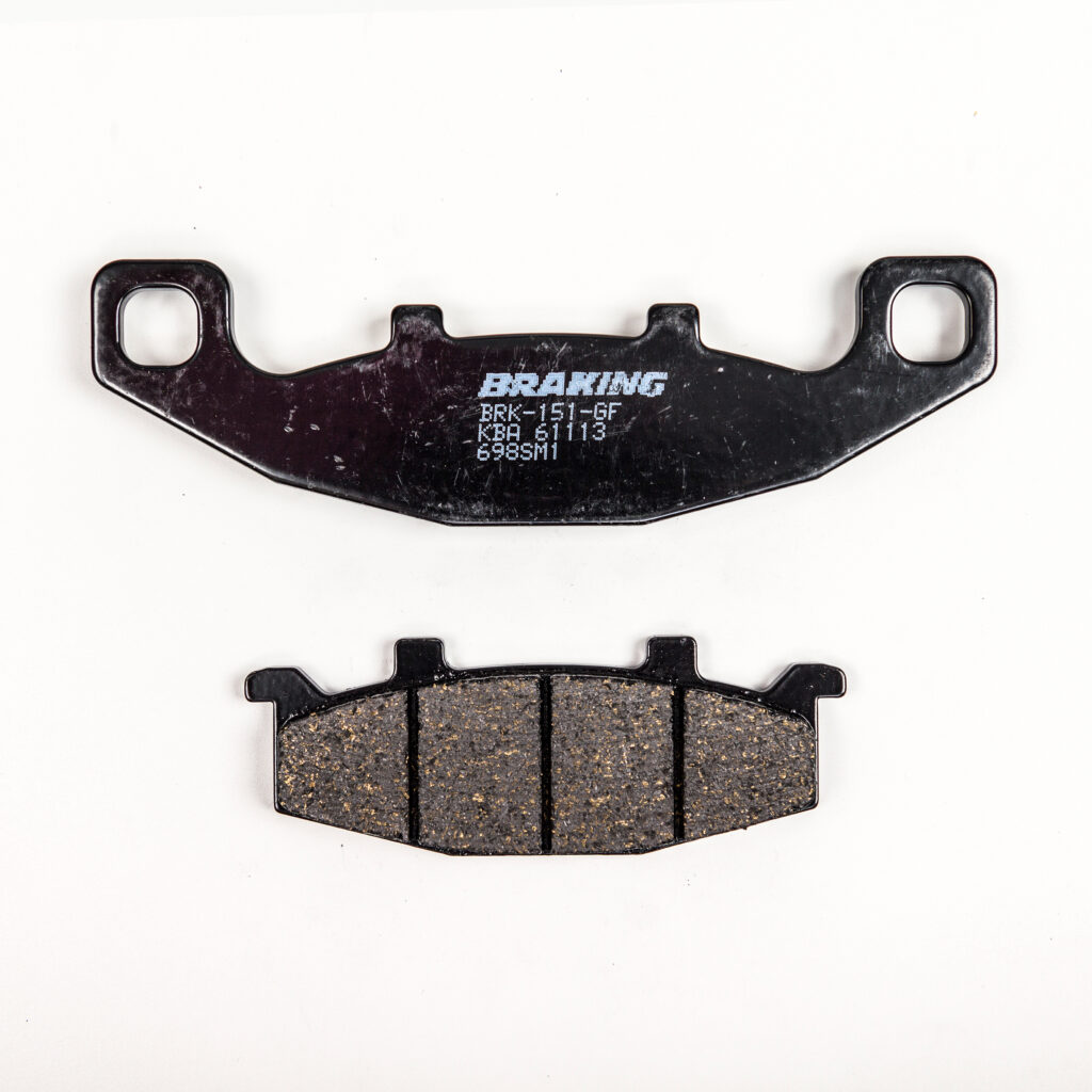 BRAKING Brake Pad Set Semi-Metallic — 698SM1