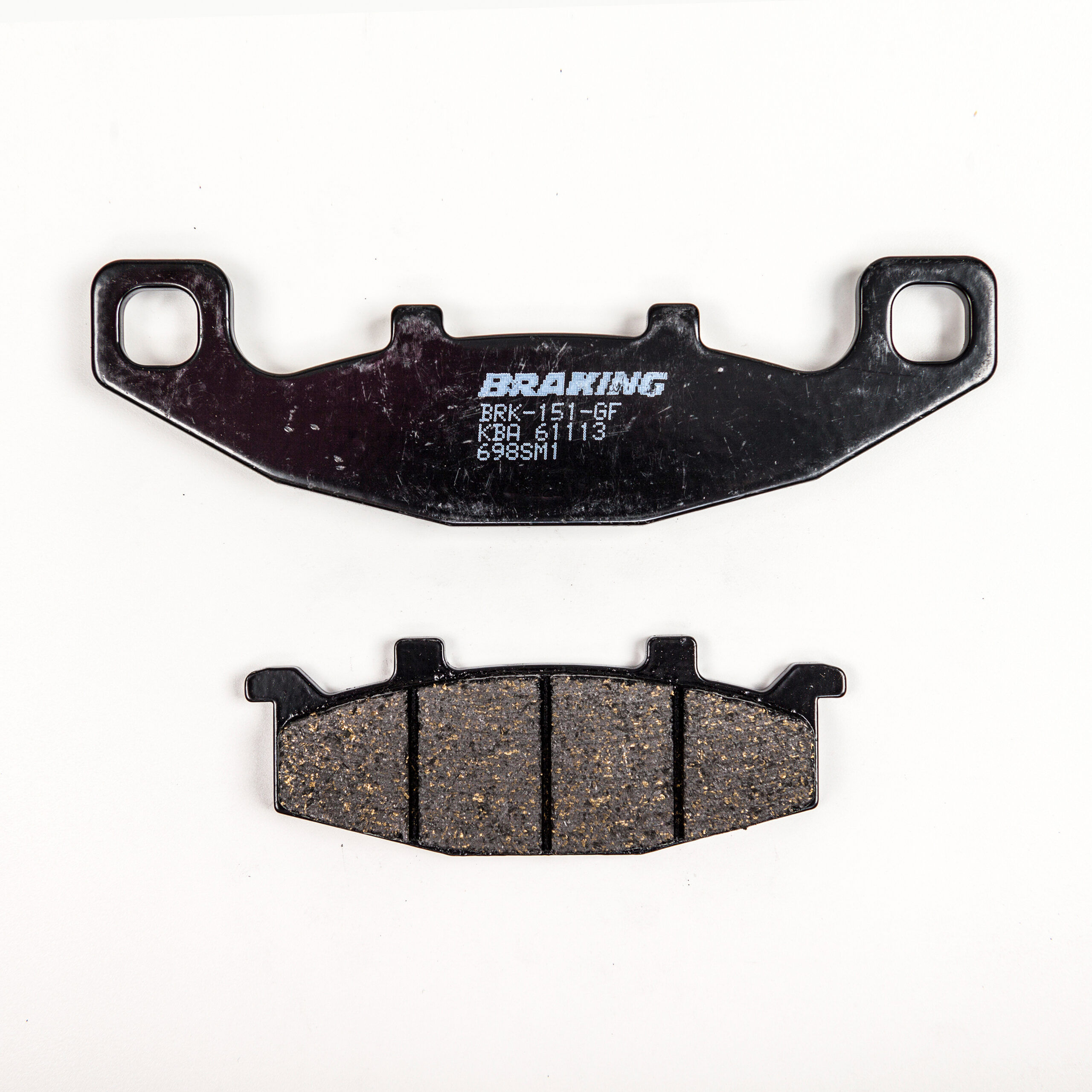 BRAKING Brake Pad Set Semi-Metallic — 698SM1