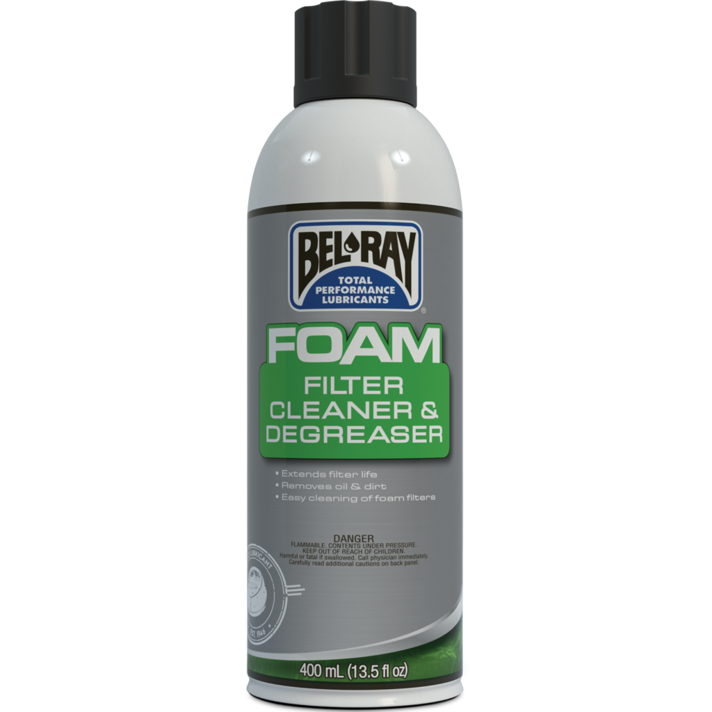 BEL-RAY Foam Filter Cleanr & Degreaser 400Ml (Sold Each)