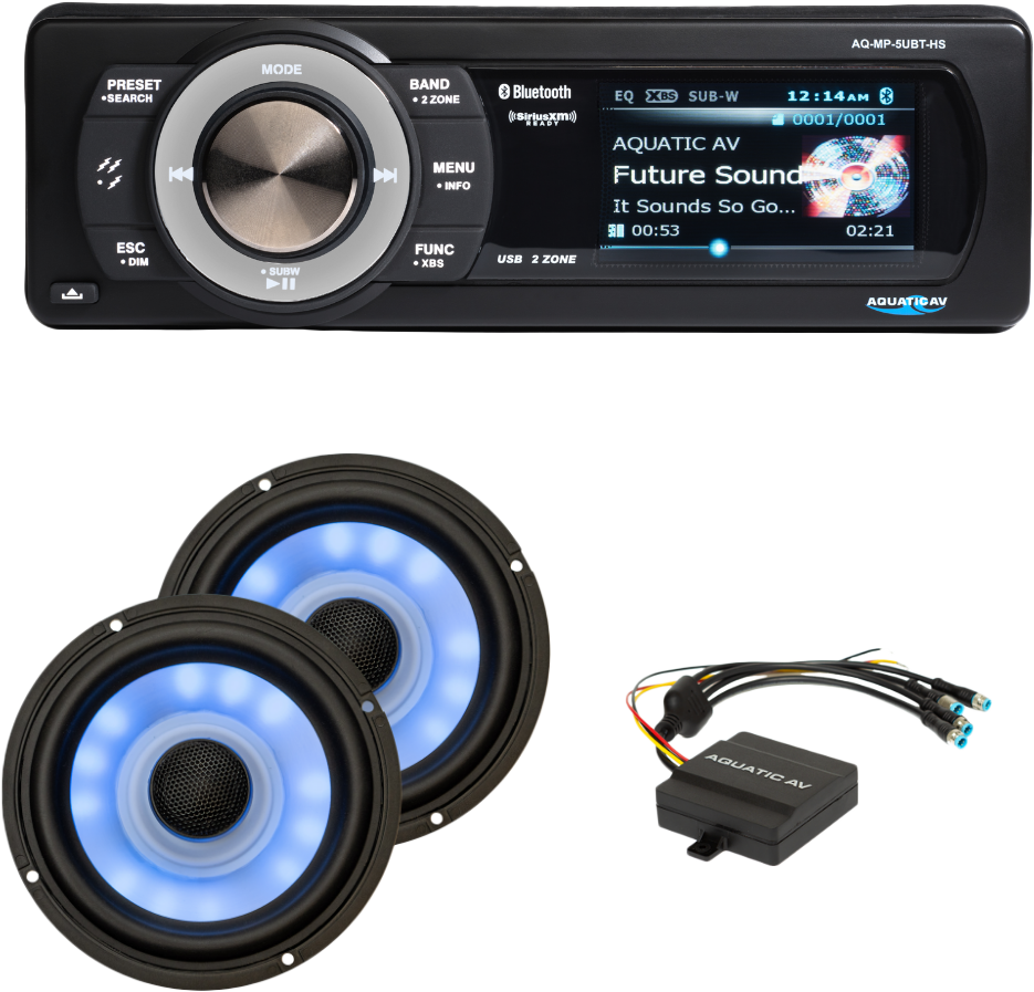 AQUATIC AV Ultra Rgb And Stereo Plus Kit `98-13 FLT/Flh — HK105