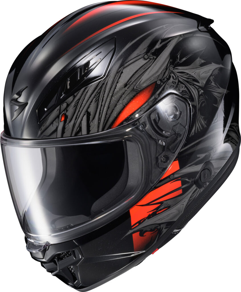 SCORPION EXO EXO-R430 WYVERN Full-Face Helmet — Black/Red