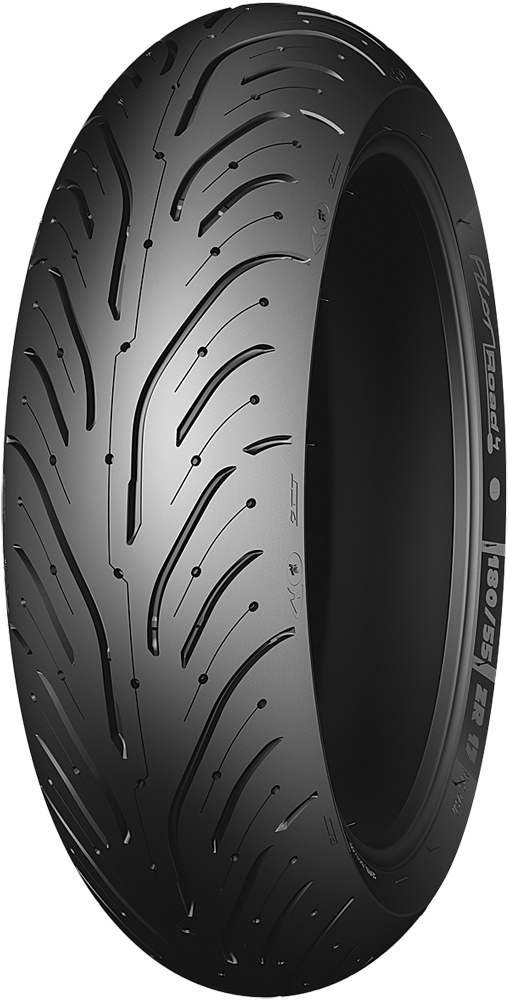 MICHELIN Tire Pilot Road 4 Rear 190/55ZR17 (75W) Radial Tubeless