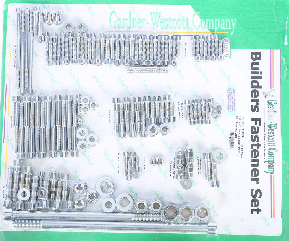 GARDNERWESTCOTT Big Twin Builder Set 08-12 Fxcw And Fxcwc Models — P-GW-73-A