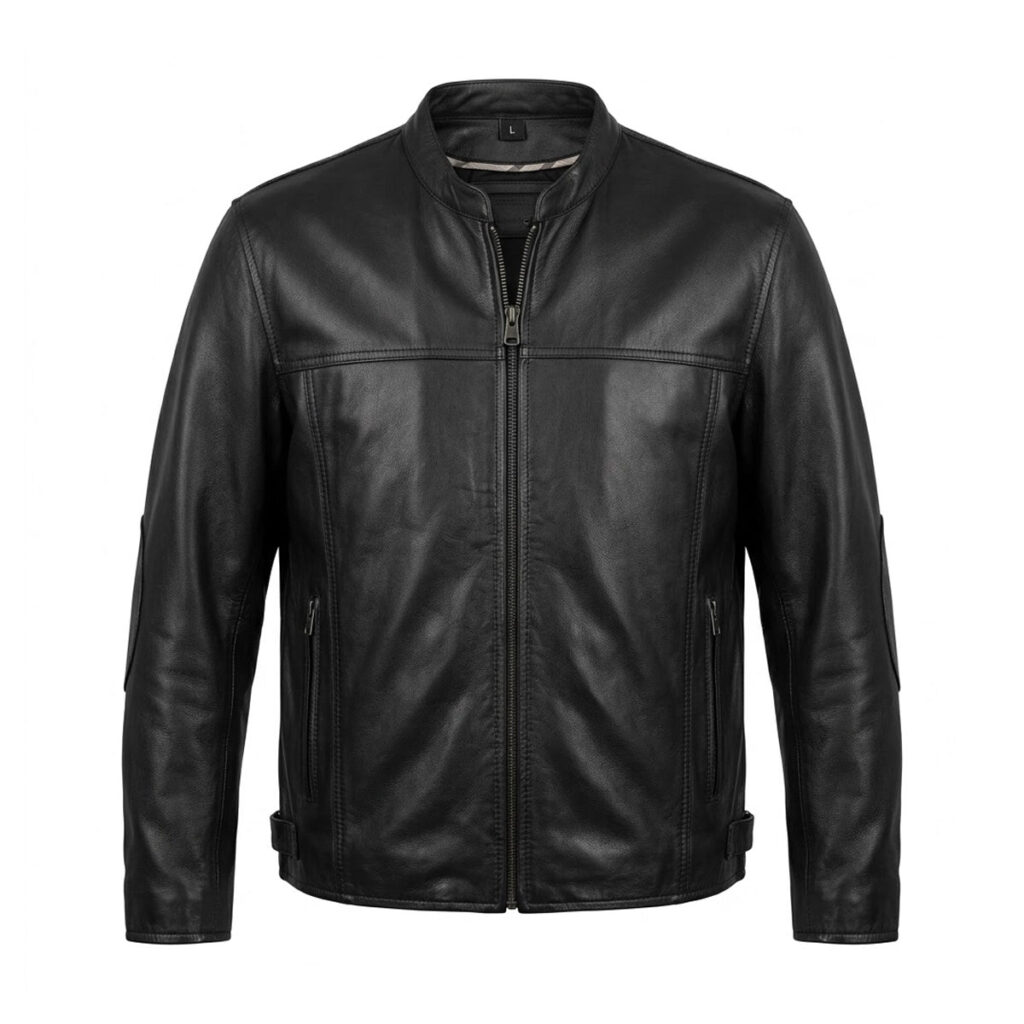 Alter Ego Cannonball - Men's Leather Motorcycle Jacket