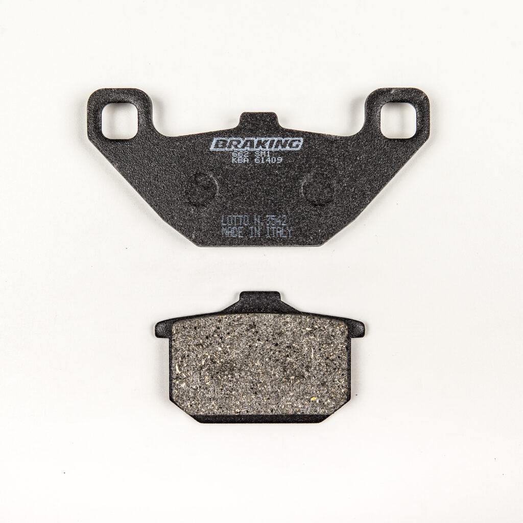 BRAKING Brake Pad Set Semi-Metallic — 662SM1