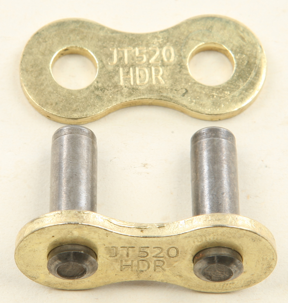 JT Master Link Hdr Rivet 520 Gld/Black — JTC520HDRGBRL