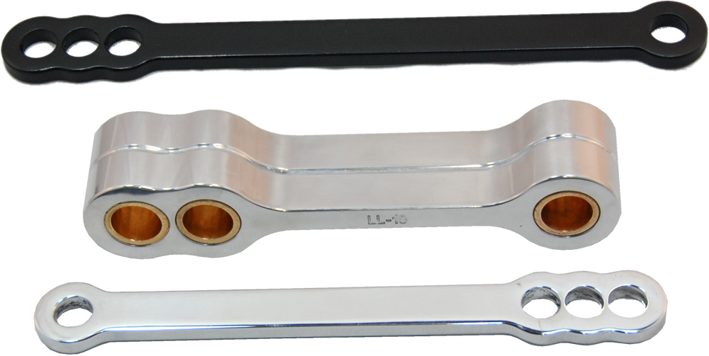 PSR Lowering Link Stk/2"/4" Drop Black Suz — 05-00762-22