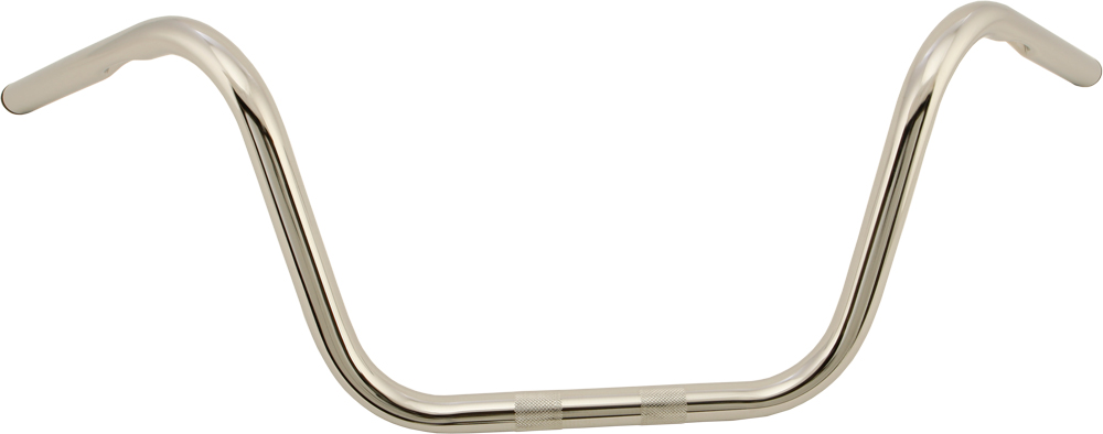 HARDDRIVE 1" H-Bar Ape Hanger 10" Chrome — 21-555