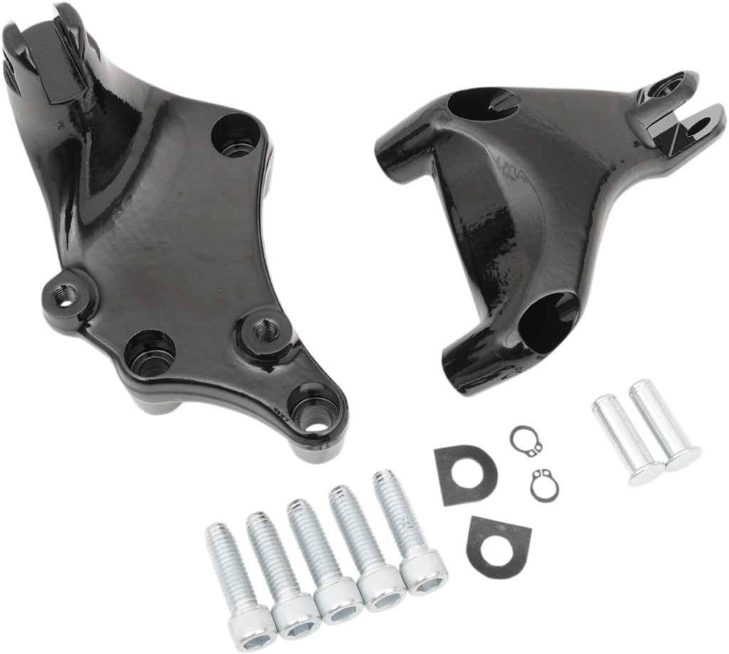 Drag Specialties Passenger Peg Mount - Black - XL '14-'22
