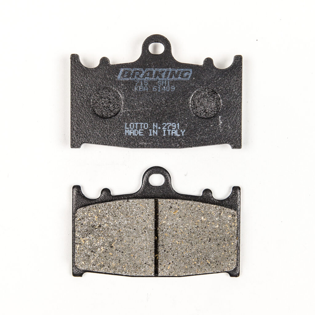 BRAKING Brake Pad Set Semi-Metallic — 715SM1