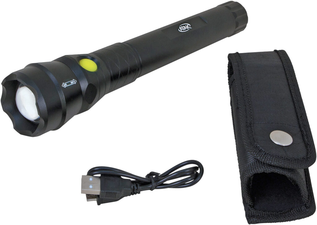 PERFORMANCE TOOL Flashlight 1000 Lumen Rechargeable