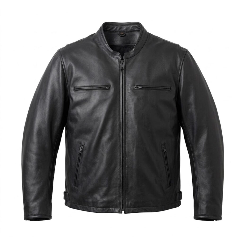 Alter Ego Black Iron - Men's Motorcycle Leather Jacket