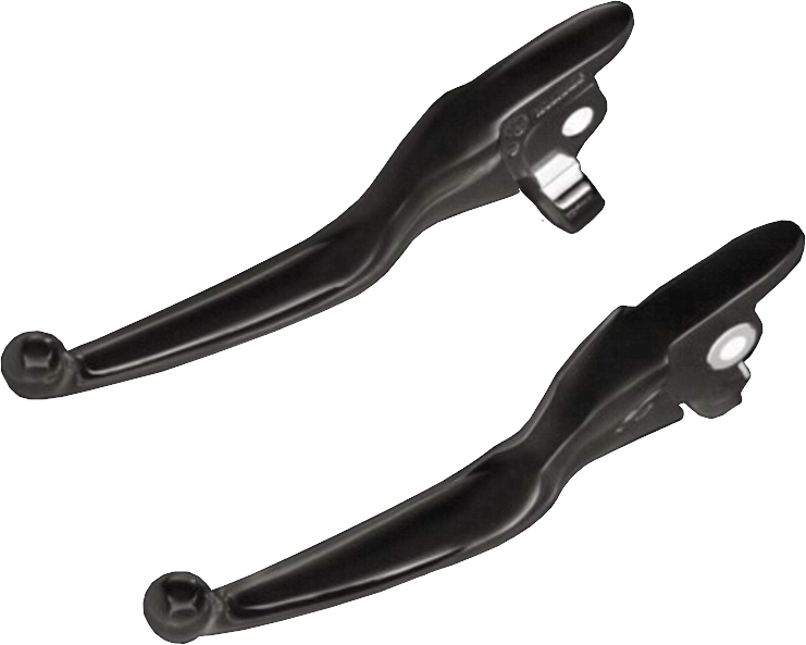 HARDDRIVE Smooth Lever Set Black Flh/FLT 14-16 Hydro Clutch