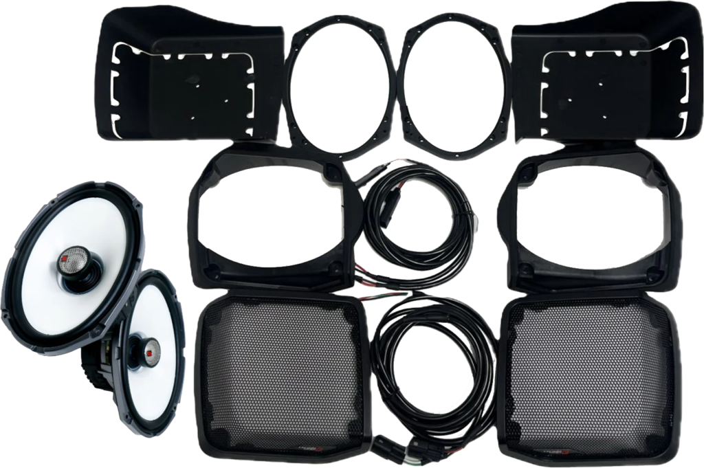CERWIN VEGA 6"X9" Cut In Lid Kit with Sm69F4 Flh/T 1998-2013 Bags — RPMSM69413LK