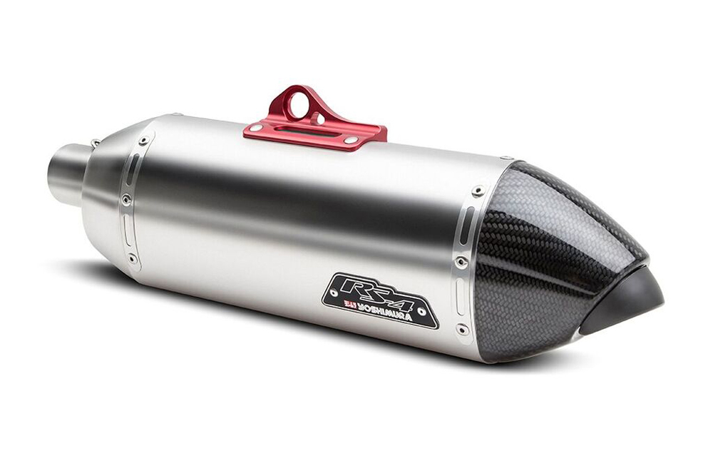 YOSHIMURA Exhaust Signature Rs-4T Slip-On Ss-Ss-Cf — 13120HD520
