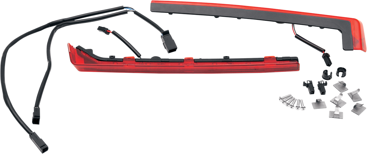 Drag Specialties Side Light Kit - Red Lens