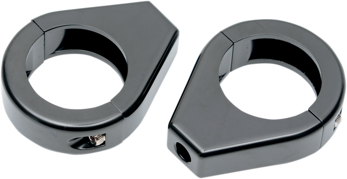 Drag Specialties Turn Signal - Clamp - 39 mm - Black