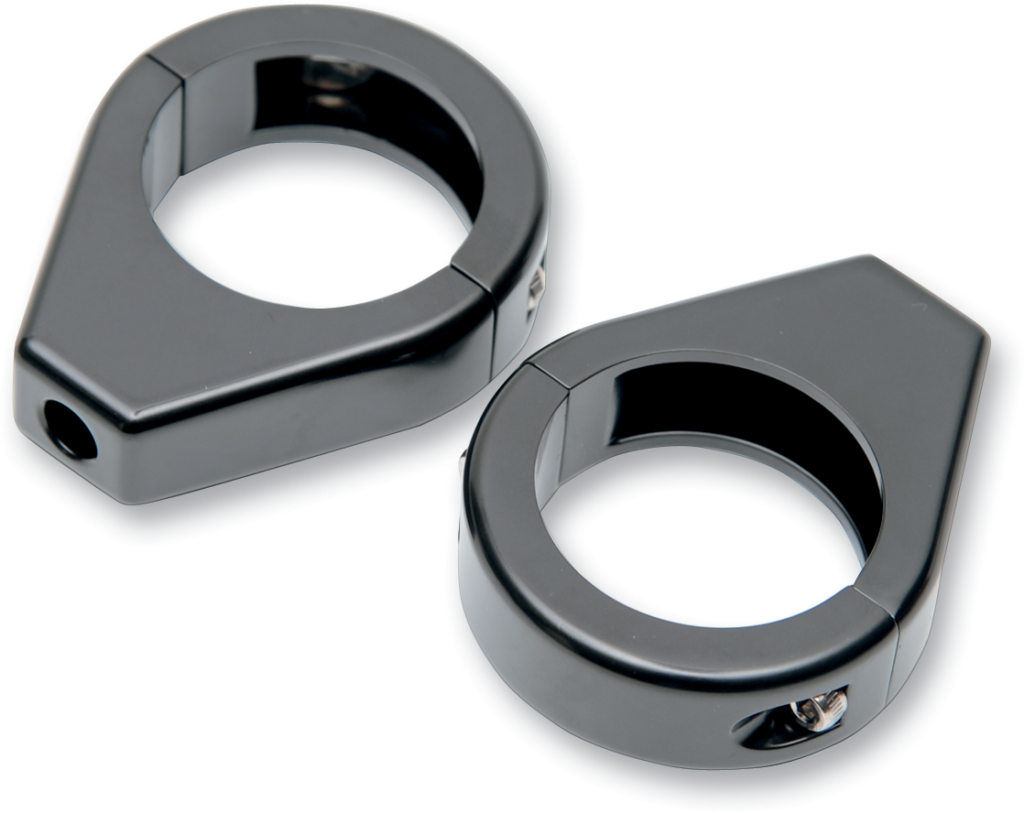 Drag Specialties Turn Signal - Clamp - 41 mm - Black