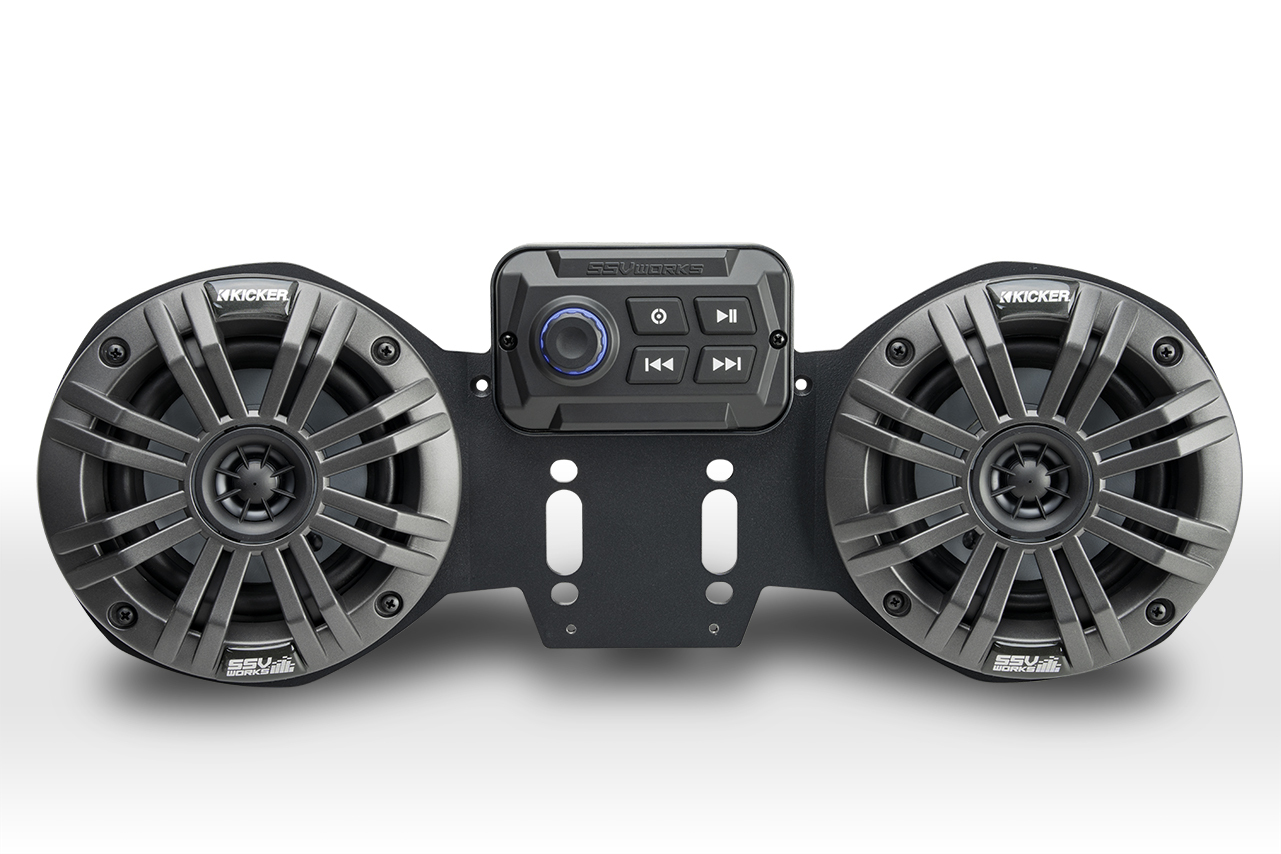 SSV WORKS 2 Speaker Kit Kicker Can Am Ryker — RKR-2K2