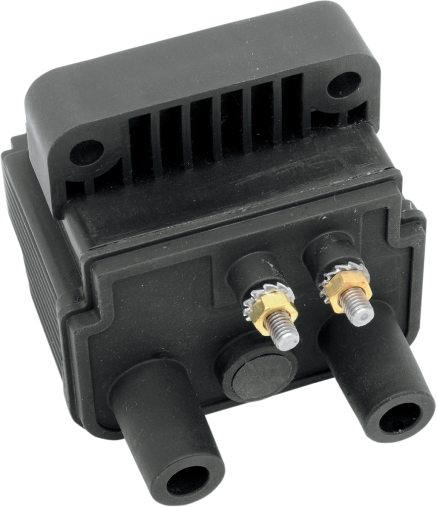 Drag Specialties Mini Ignition Coil - 5 Ohm - Black
