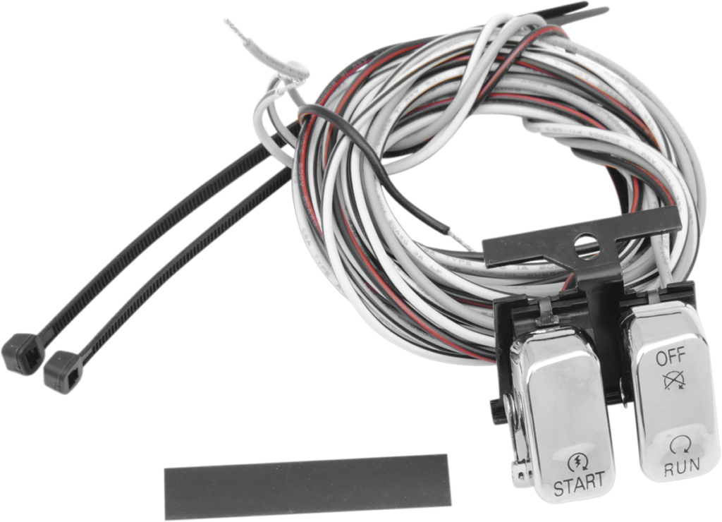 Drag Specialties Handlebar Switch Kit - Start/Stop - Chrome