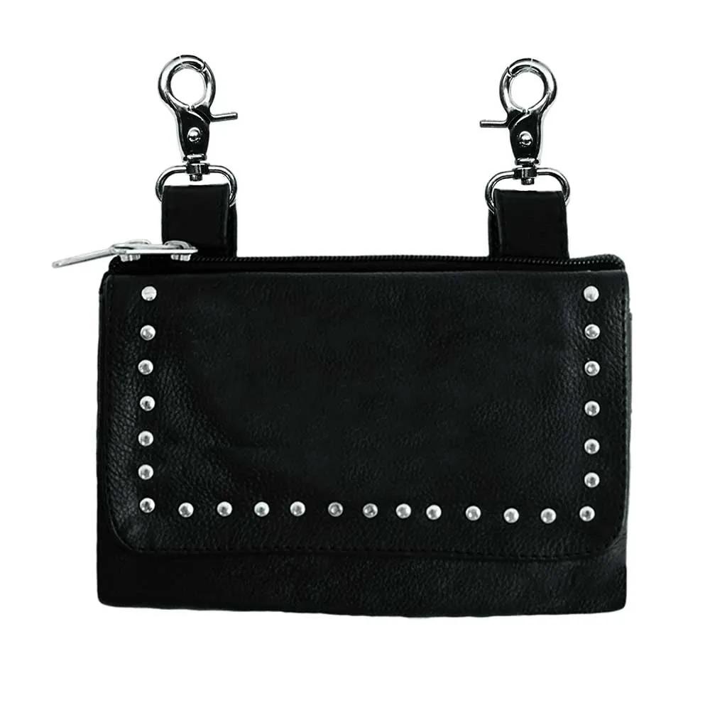 Unik Black Studded Clip-On Bag — 2151.PL