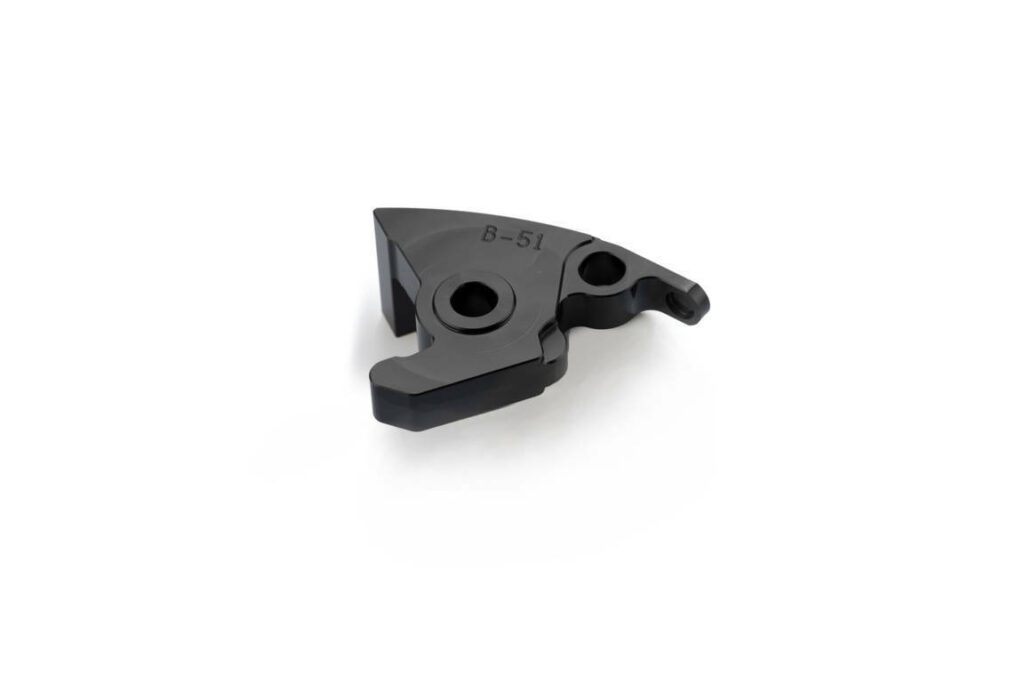PUIG Lever Adapter Brake Black — 6604N