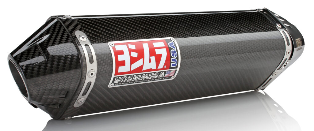 YOSHIMURA Exhaust Street Trc Slip-On Ss-Cf-Cf — 1160027220