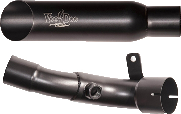 VOODOO Slip-On Suz Black Single Conversion Gsx-R1002 — VEGSXR1K9B